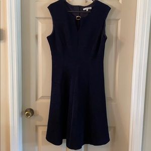Navy blue stretchy dress
